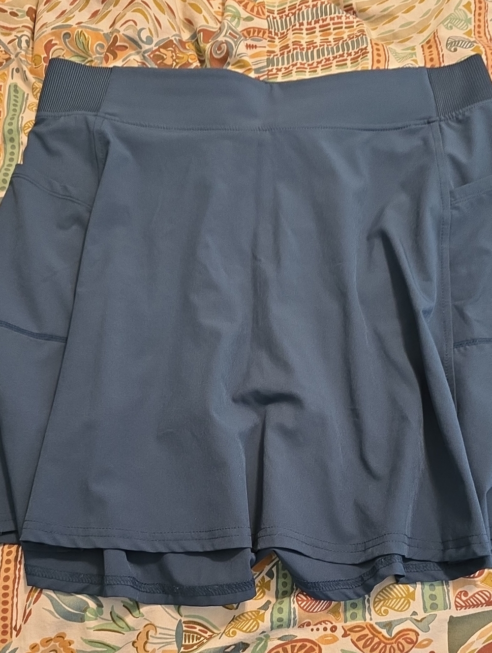 Women's Performance Skort in Slate Blue Size Medium